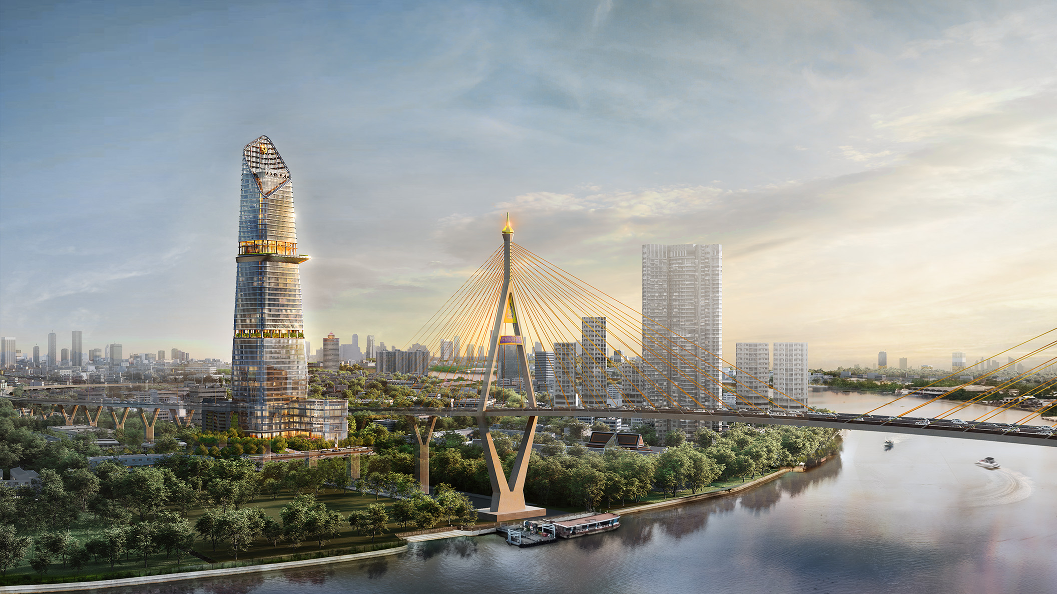 ติดตั้งระบบดิจิตอลทีวีที่ King Bright Tower พระราม3 ที่ชั้น53 รองรับการใช้งานทั้งตึก ใช้งบลงทุนสร้างหมดงบไป8,000ล้านบาท
