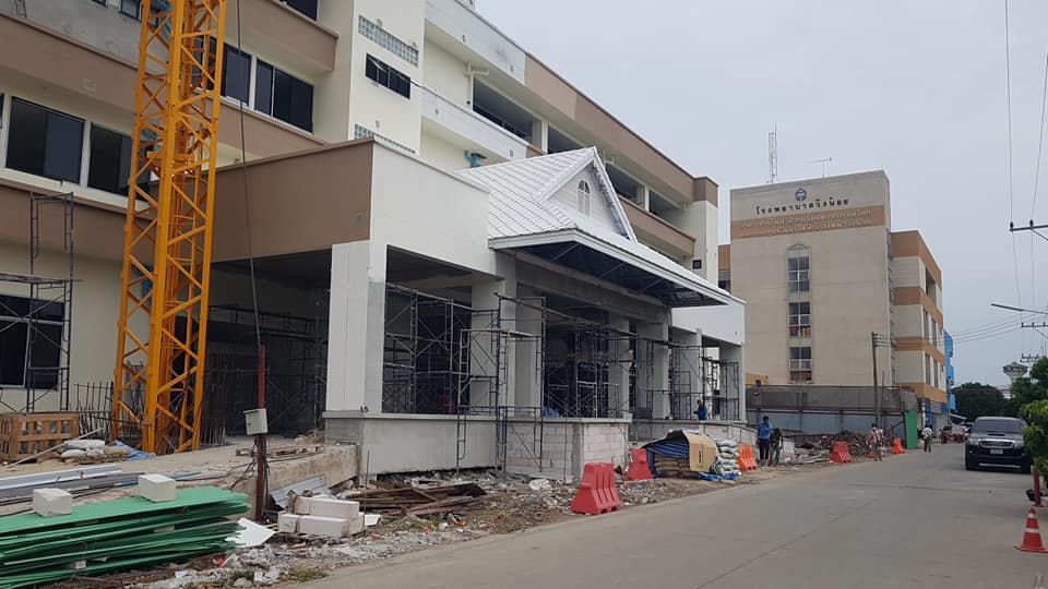 ติดตั้งระบบดิจิตอลทีวีที่ โรงพยาบาลวังน้อย จังหวัดอยุธยา