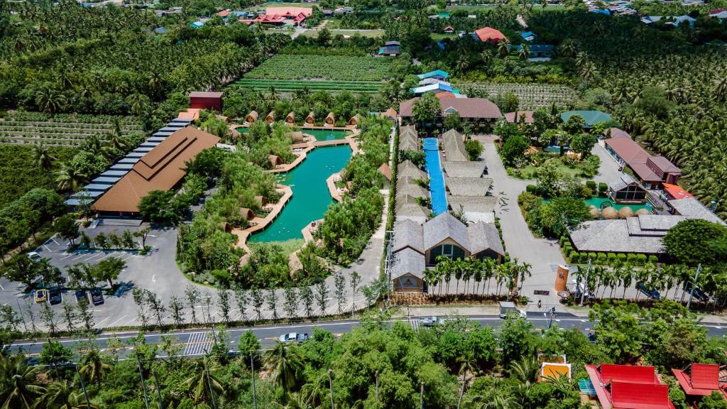 ระบบดิจิตอลทีวีที่ คุ้มดำเนินรีสอร์ท #ราชบุรี ระบบทีวีรีสอร์ทหรู