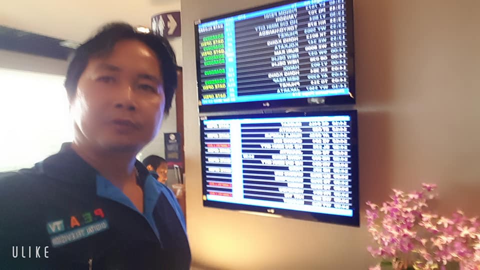ซ่อมระบบทีวีที่สนามบินสุวรรณภูมิ