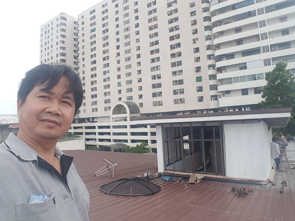 งานระบบจานดาวเทียมหอพักแยกอิสระ ดูช่องได้เยอะๆ ทั้งแผงดิจิตอลทีวีและจาดาวเทียม