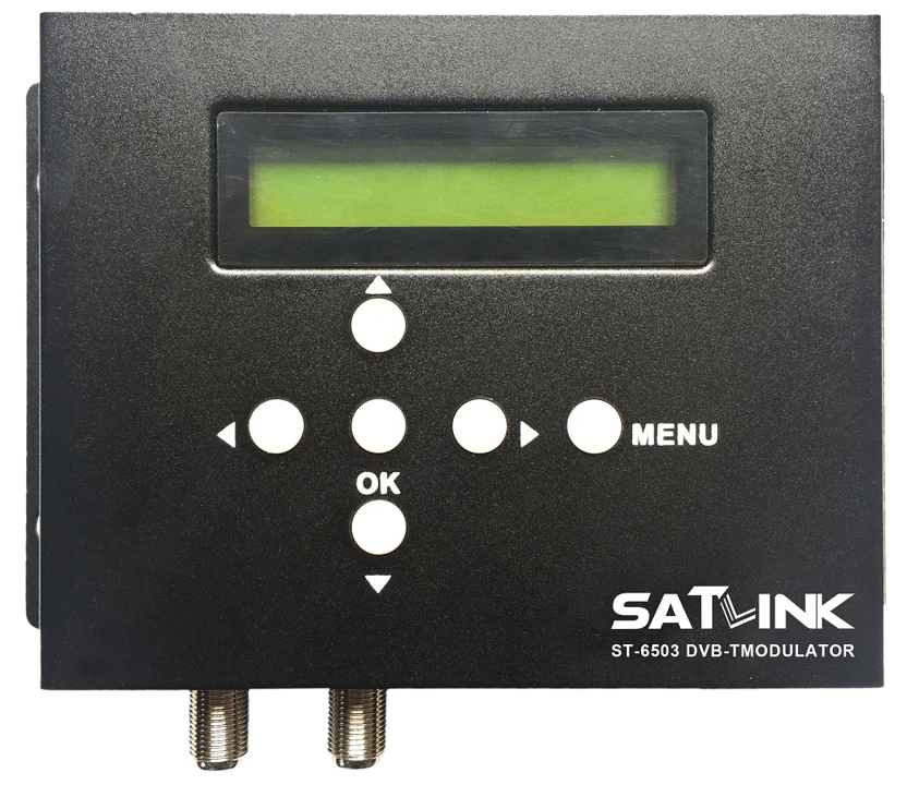 1HDMI MODULATOR ISDB-T/ DVB-T/ DVB-C RF Output Modulator AV/ HD Input Satellite TV Receiver