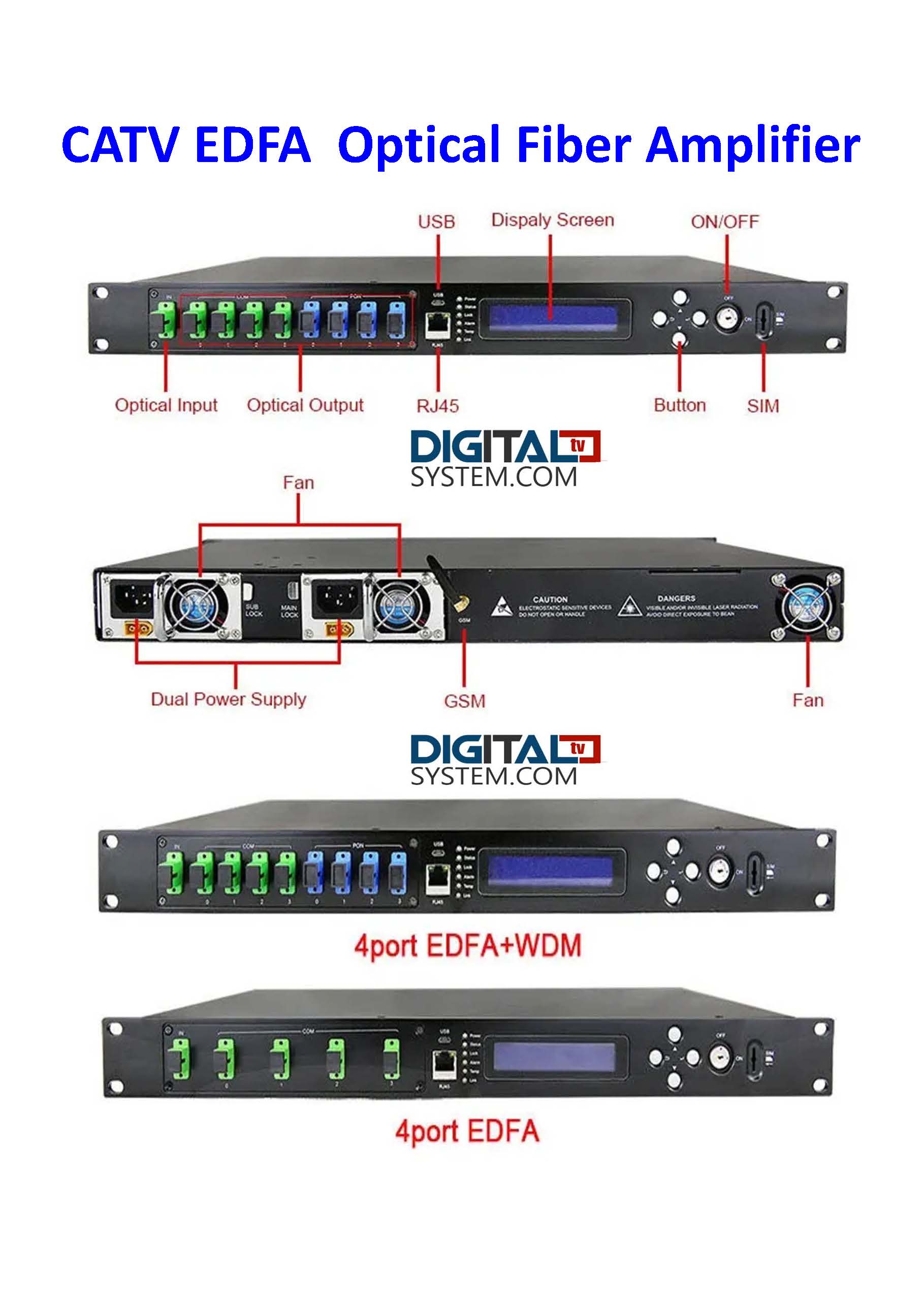 fiber optical transmitter for CATV net For 1550nm