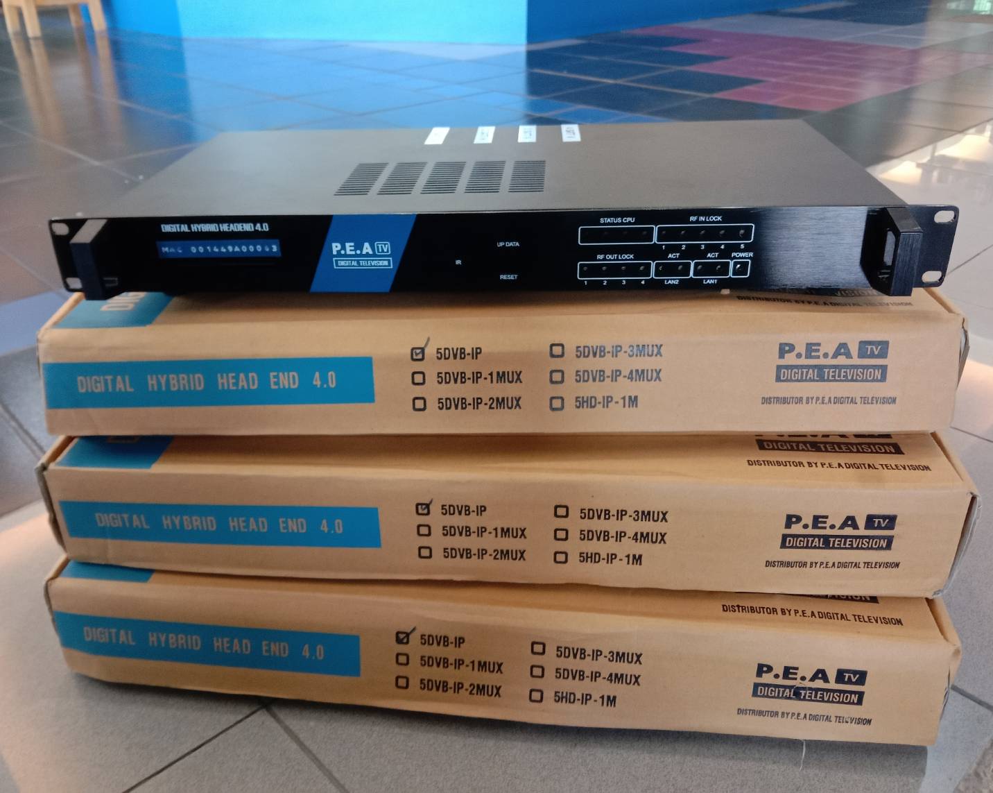 Digital Hybrid Head End 4.0 / 5 DVB-IPTV